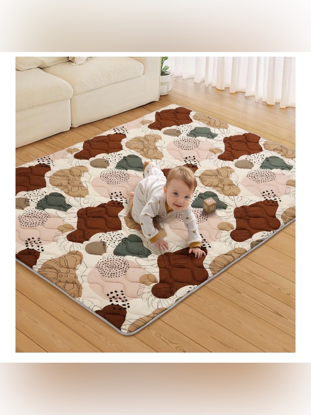NWT / Sealed -Blissful Diary Baby Play Mats for Floor - Extra Thick